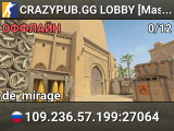 CRAZYPUB.GG LOBBY [Master] [21612]