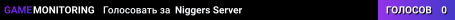 Niggers Server