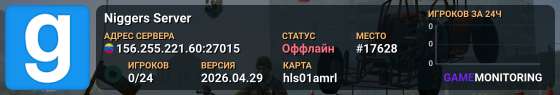 Niggers Server