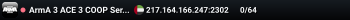 ArmA 3 ACE 3 COOP Server