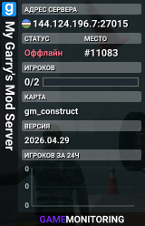 My Garry's Mod Server