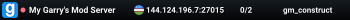My Garry's Mod Server