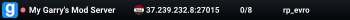 My Garry's Mod Server