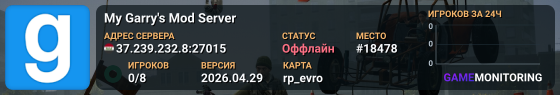 My Garry's Mod Server