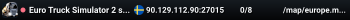 Euro Truck Simulator 2 server