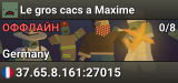 Le gros cacs a Maxime