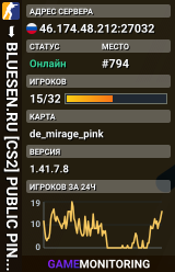➥ BLUESEN.RU [CS2] PUBLIC PINK #9