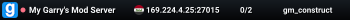 My Garry's Mod Server