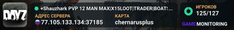 +Shauzhark PVP 12 MAN MAX|X15LOOT|TRADER|BOATS|HELIS|EVENTS