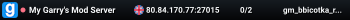 My Garry's Mod Server