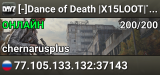 [-]Dance of Death |X15LOOT|TRADER|BOATS|HELIS|EVENTS