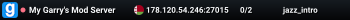 My Garry's Mod Server