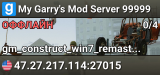 My Garry's Mod Server 99999