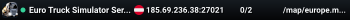 Euro Truck Simulator Server - Powered by AMP