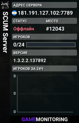 SCUM Server