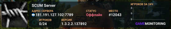 SCUM Server