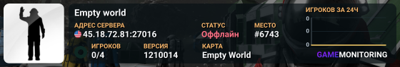 Empty world