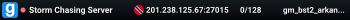 Storm Chasing Server