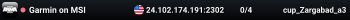 Garmin on MSI