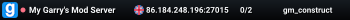 My Garry's Mod Server