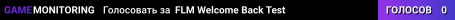 FLM Welcome Back Test