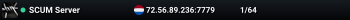 SCUM Server