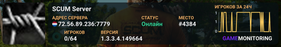 SCUM Server