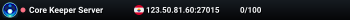 Core Keeper Server