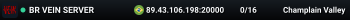 BR VEIN SERVER