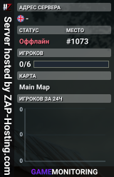 Server hosted by ZAP-Hosting.com