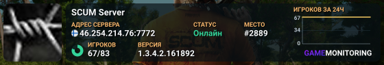 SCUM Server