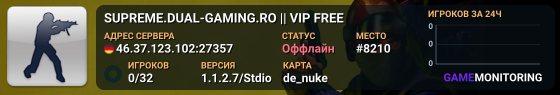 SUPREME.DUAL-GAMING.RO || VIP FREE