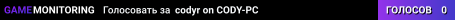 codyr on CODY-PC