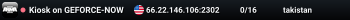 Kiosk on GEFORCE-NOW