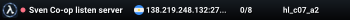 Sven Co-op listen server