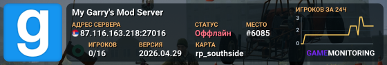 My Garry's Mod Server