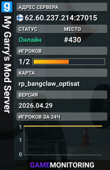 My Garry's Mod Server
