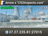 Arrow x "CS2Inspects.com"