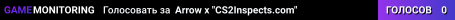 Arrow x "CS2Inspects.com"