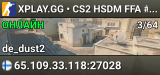 XPLAY.GG • CS2 HSDM FFA #14 • [Fi]