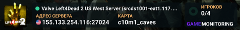 Valve Left4Dead 2 US West Server (srcds1001-eat1.117.10)