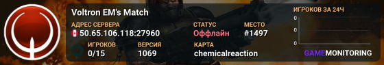 Voltron EM's Match