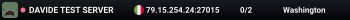 DAVIDE TEST SERVER