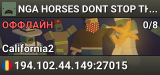 NGA HORSES DONT STOP THEY KEEP GOIN'