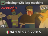 missingno2's larp machine