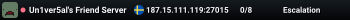 Un1ver5al's Friend Server