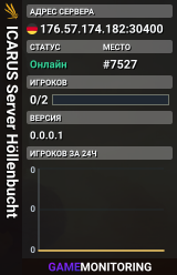 ICARUS Server Höllenbucht