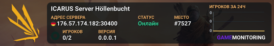 ICARUS Server Höllenbucht