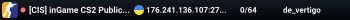 [CIS] inGame CS2 Public [VIP][128tick]