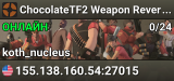 ChocolateTF2 Weapon Revert server
